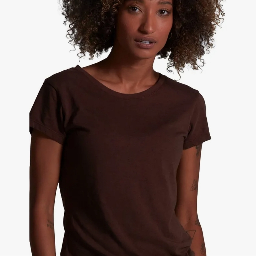 ONNO BAMBOO TSHIRT EXPRESSO BROWN